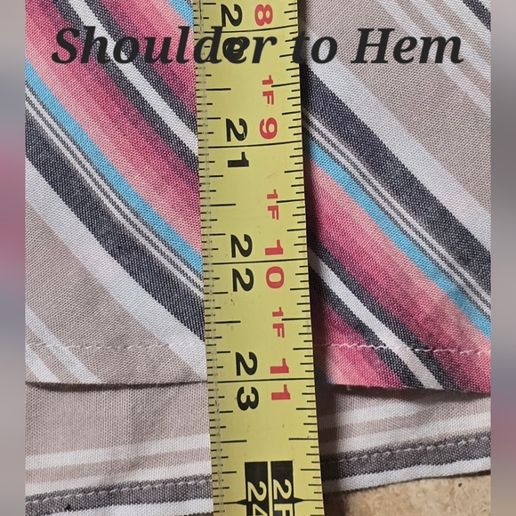 Ariat Women's R&R Multicolored Shirt Size M - Picture 4 of 8